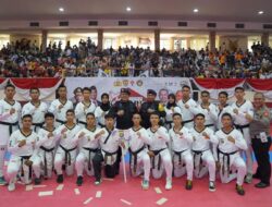 Dankorbrimob Buka Kejurnas Taekwondo Kapolri Cup Ke-5 Tahun 2024