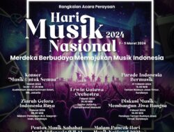 Peringati Hari Musik Nasional 2024, Kemendikbudristek akan Gelar Serangkaian Acara