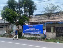 Cegah Peredaran Narkoba Polres Tanjung Balai Pasang Spanduk dan Baliho di Beberapa Titik