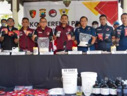 Polisi Gerebek Pabrik Narkoba Happy Water di Semarang, Amankan 2 Kg Sabu