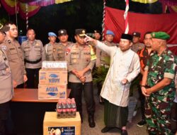 Pj Gubernur Gorontalo dan Forkompinda Pantau Pengamanan Idulfitri 1445 Hijriah