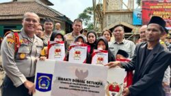 Setukpa Lemdiklat Polri Komitmen Bantu Pendidikan Di Desa Cibeurih