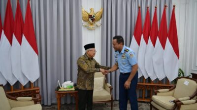 Temui Wapres, Kasau Laporkan Perkembangan Strategis TNI AU